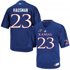 Men's Kansas #23 Malik Hausman Royal University Jersey 517460-182