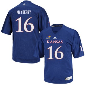 Women's Kansas #16 Kyle Mayberry Royal Official Jerseys 768357-975